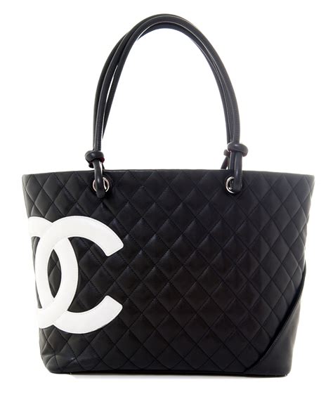 chanel black tote bag|chanel black bag price.